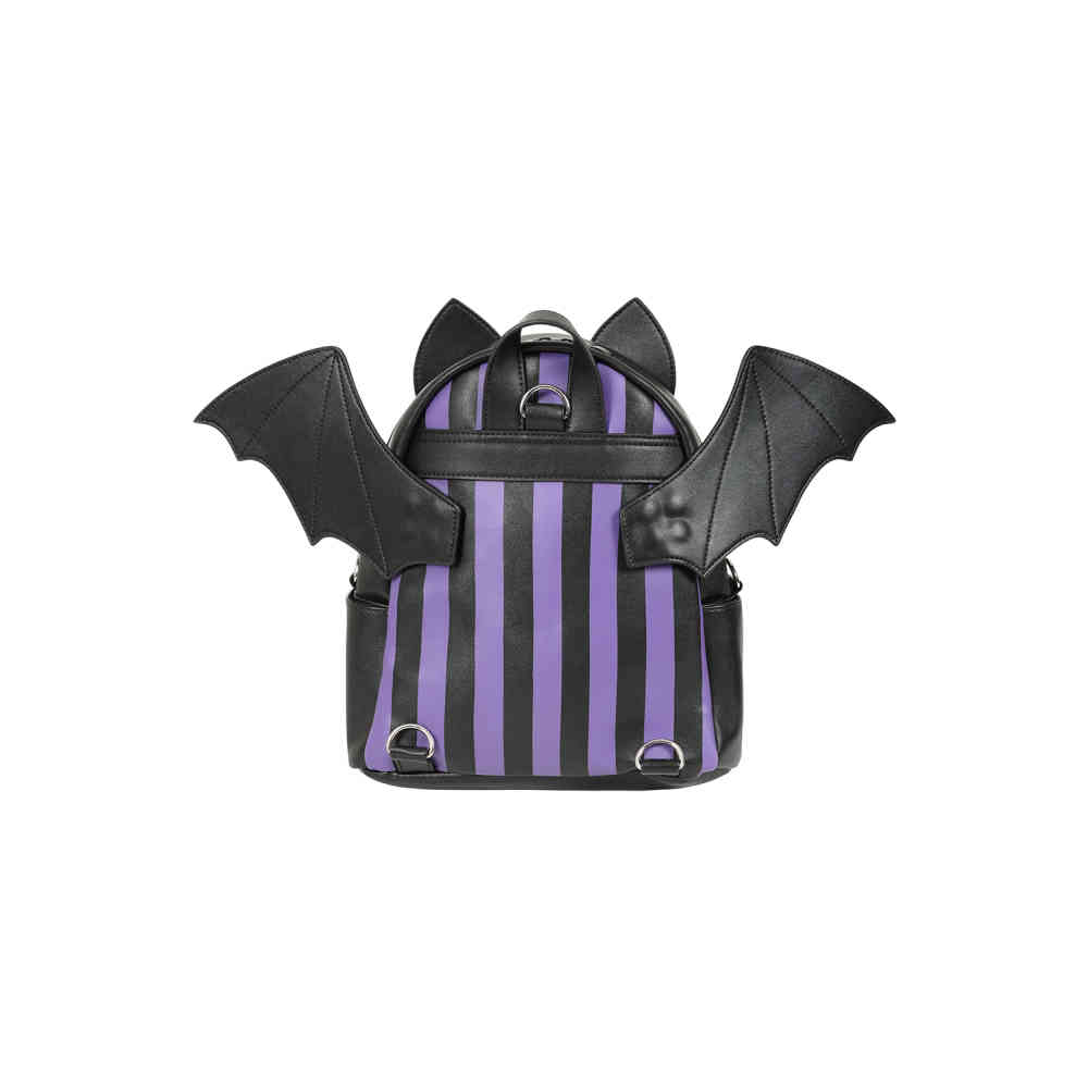 Banned - Nightfall Bat Backpack - Purple/Black